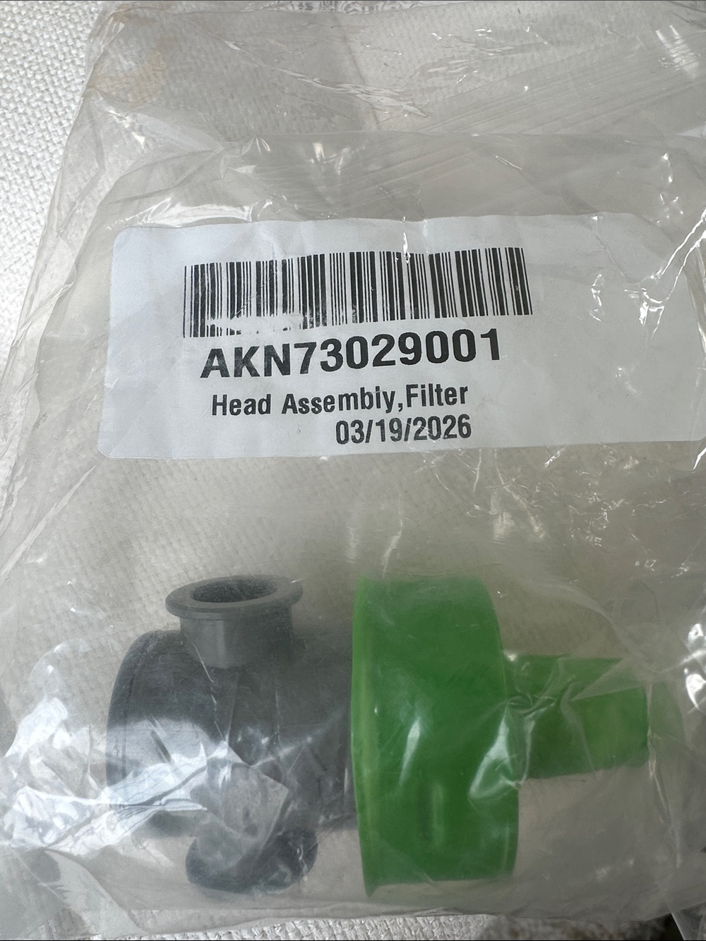 LG Filter Head - AKN73029001 Refrigerator Replacement Part. New in package.